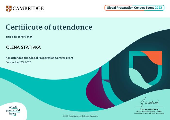 Участь в онлайн-вебінарі з використання новітніх ресурсів з англійської мови