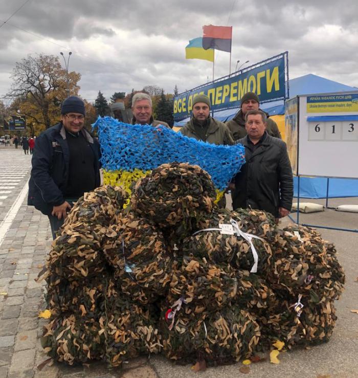 Маскувальні сітки для передової 