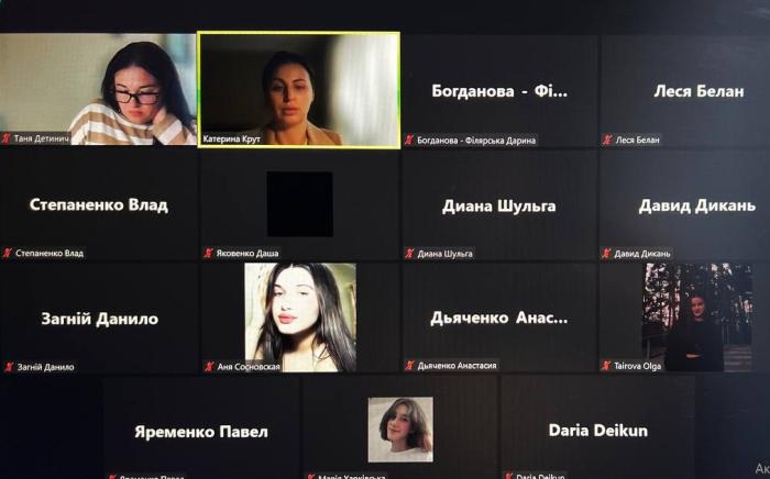 Онлайн-зустріч із випускниками Пісочинського ліцею