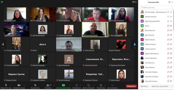 Binary training on psychological support of police activity