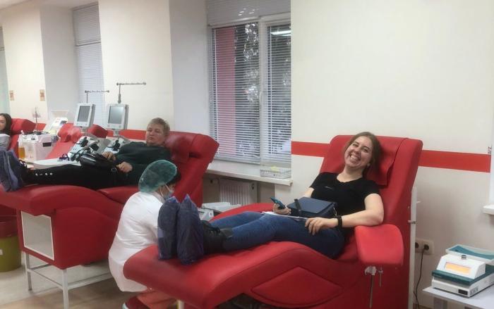 Слухачі Сумської філії підтримали благодійну акцію «Здай кров – врятуй життя»