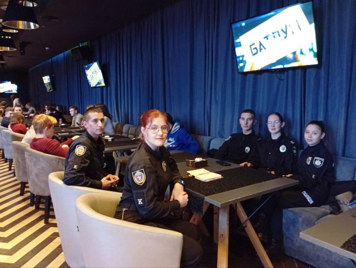 Участь курсантів в інтелектуальній грі