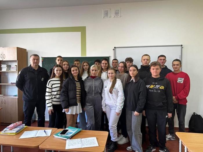 Профорієнтаційна зустріч зі старшокласниками