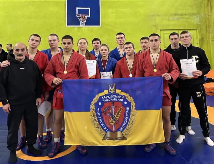 Курсанти ХНУВС – переможці та призери обласного чемпіонату з боротьби самбо