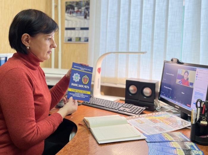 Профорієнтаційна онлайн-бесіда з учнями Сумської ЗОШ № 27