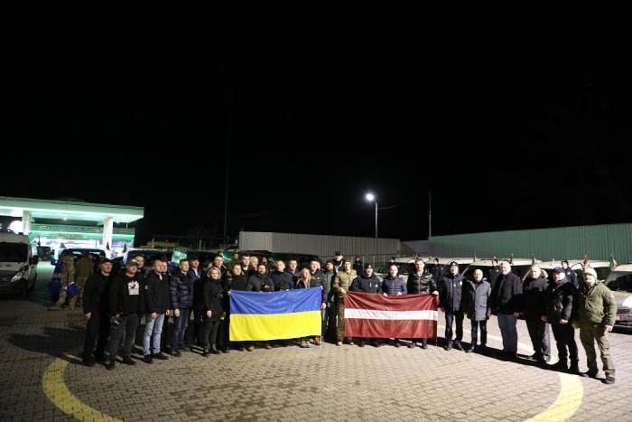 Допомога від латвійських друзів 