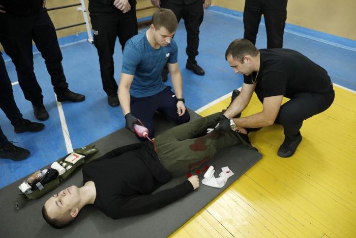 Відбулося заняття з вдосконалення навичок із «Тактичної медицини»