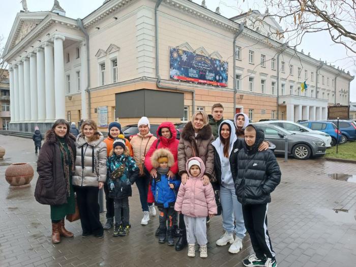 Новорічна вистава для дітей працівників університету