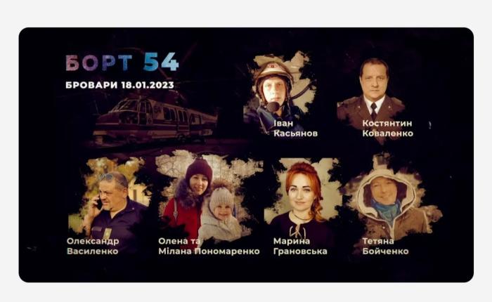 «БОРТ 54»: історії загиблих внаслідок авіакатастрофи у Броварах пілотів та цивільних