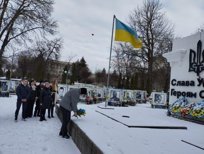Студенти ХНУВС вшанували пам'ять борців за незалежність