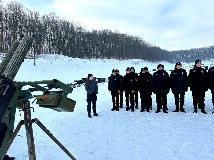 Проведено бінарне заняття спільно з військовослужбовцями Національної гвардії України