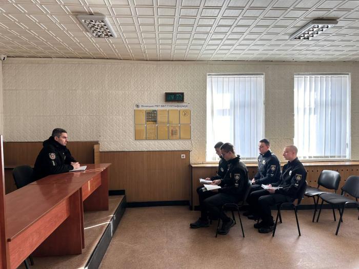 Триває навчальна практика та стажування на посадах курсантів факультету № 2