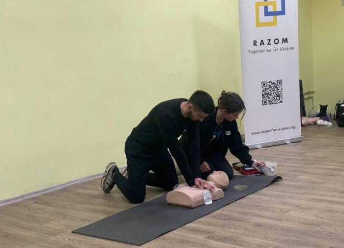 Курсанти відпрацювали практичні навички надання домедичної допомоги