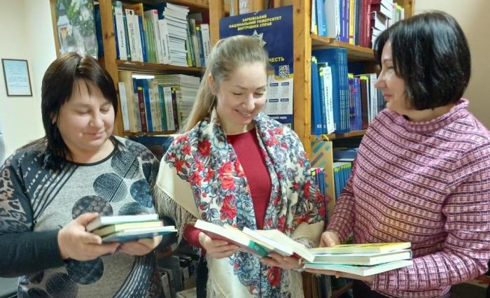 Відділ міжнародного співробітництва долучився до Міжнародного дня дарування книг