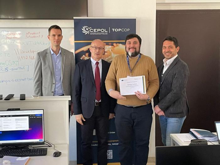 Участь у курсі Train the Trainers Course for Cyber Crime