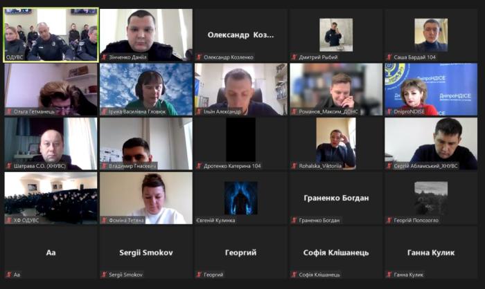 Участь представників ХНУВС у круглому столі «Процесуальні та криміналістичні аспекти розслідування воєнних злочинів»