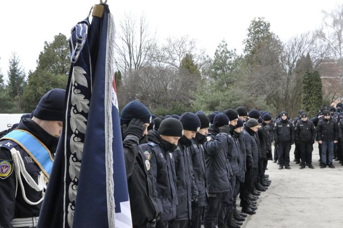 У ХНУВС відбулися пам’ятні заходи з нагоди другої річниці від початку російської збройної агресії проти України (відео)