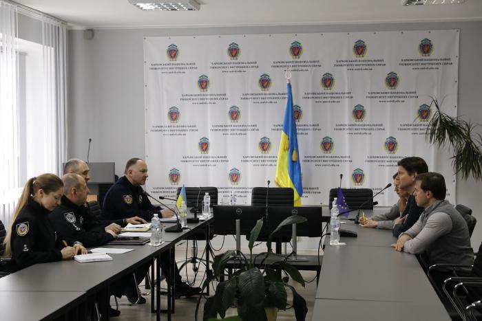 Working visit of EUAM Ukraine to KhNUIA
