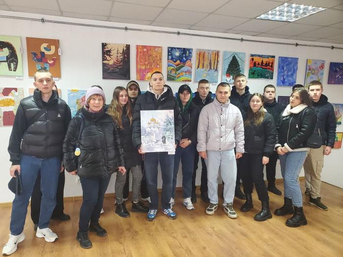 Молодь університету підтримала проєкт «Милосердне мистецтво»