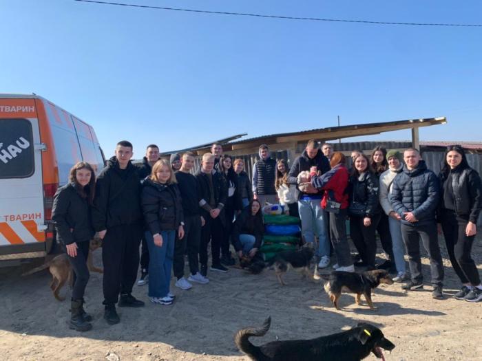 Волонтерська допомога тваринам із притулку 