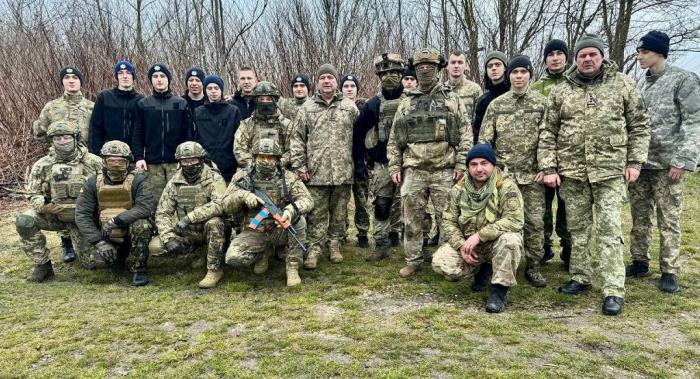 Практичне заняття для курсантів за участі бійців ЗСУ