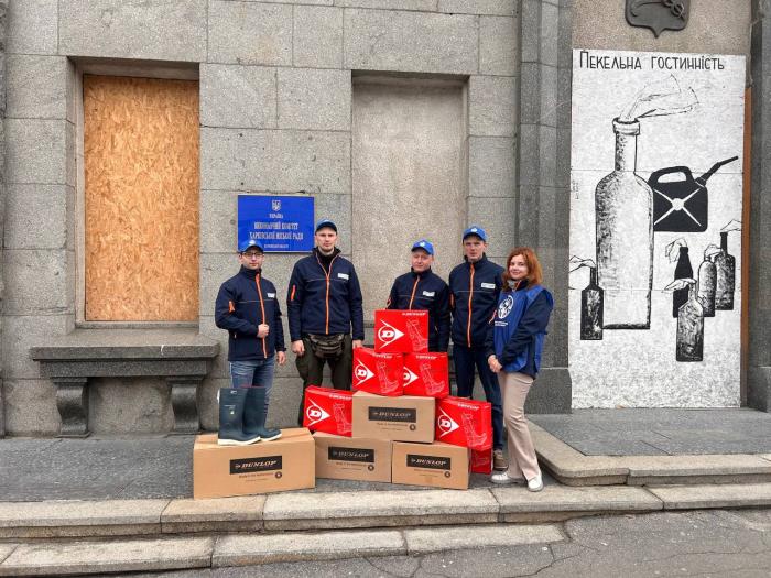 Гуманітарна допомога для комунальників Міста-героя Харків