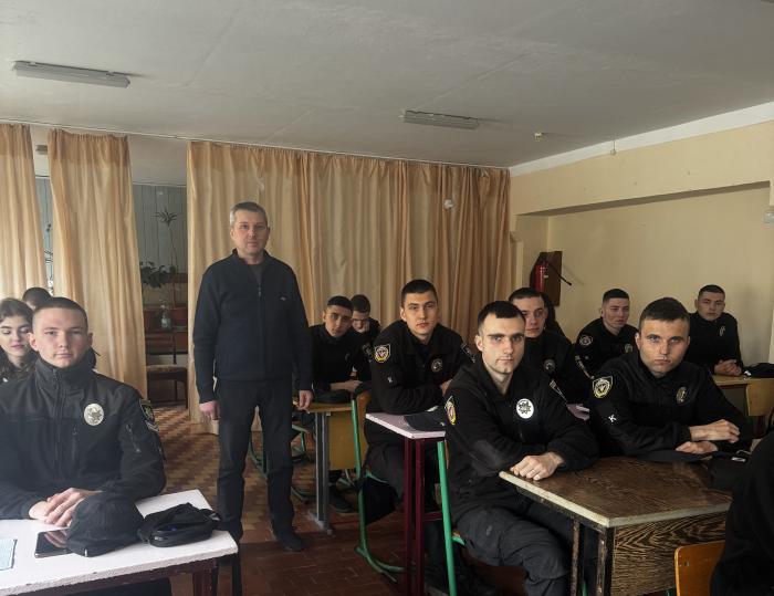 Бінарне заняття з представником слідчого підрозділу 