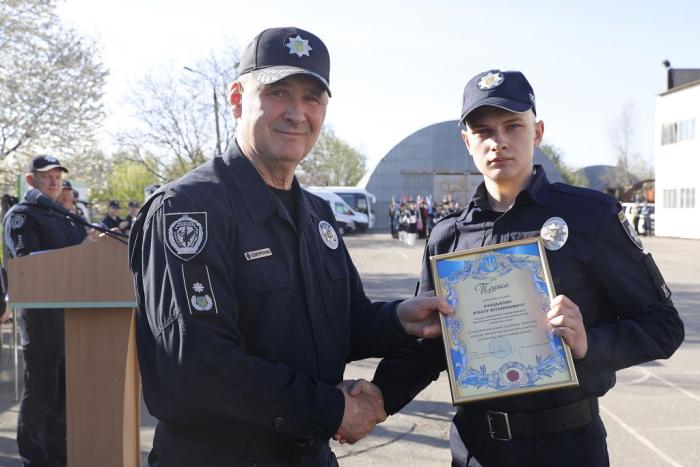 Відзначено курсантів ХНУВС 