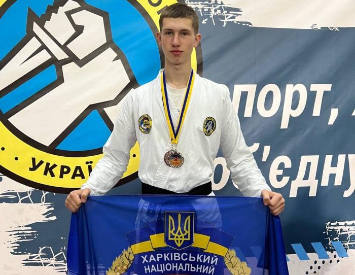 Курсант Артем Стаховський – призер чемпіонату України з рукопашного бою