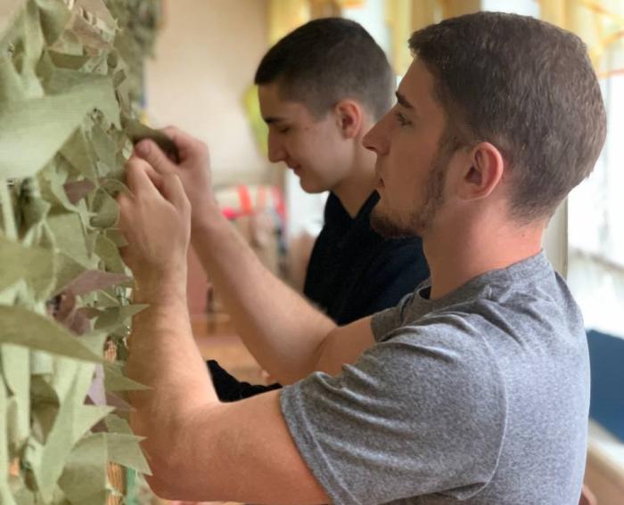 Маскувальні сітки для наших захисників