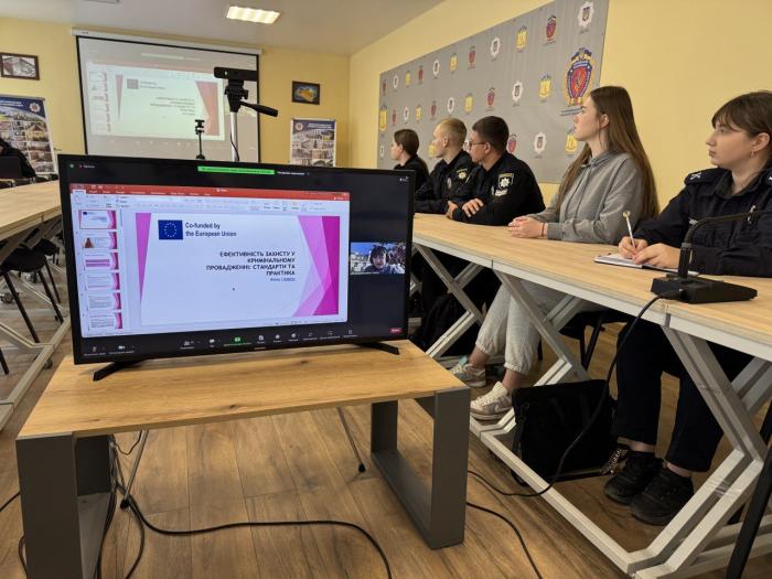 Робота наукового гуртка кафедри кримінального процесу та організації досудового слідства