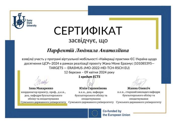 Participation in the virtual mobility program