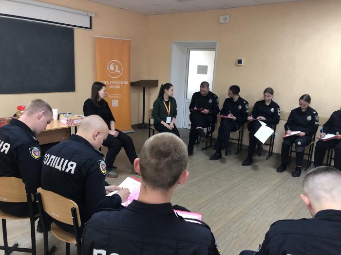 Участь курсантів в освітньому тренінгу