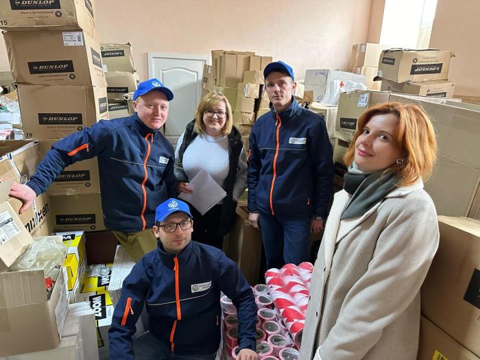 Харківські комунальники отримали гуманітарну допомогу