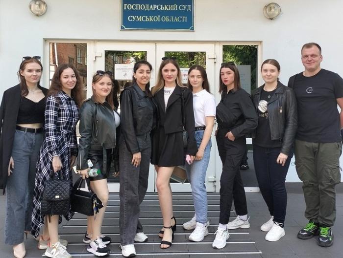 Представники Юридичної клініки Сумської філії відвідали Господарський суд Сумської області