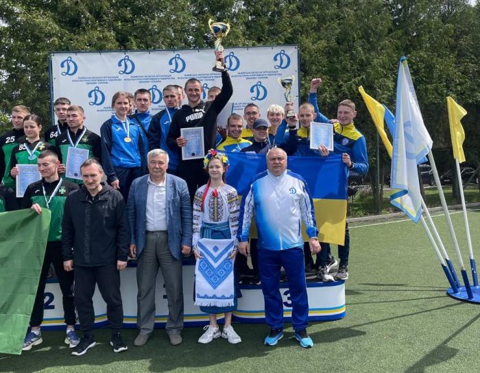 Збірна команда ХНУВС з легкої атлетики – призер чемпіонату ФСТ «Динамо» України