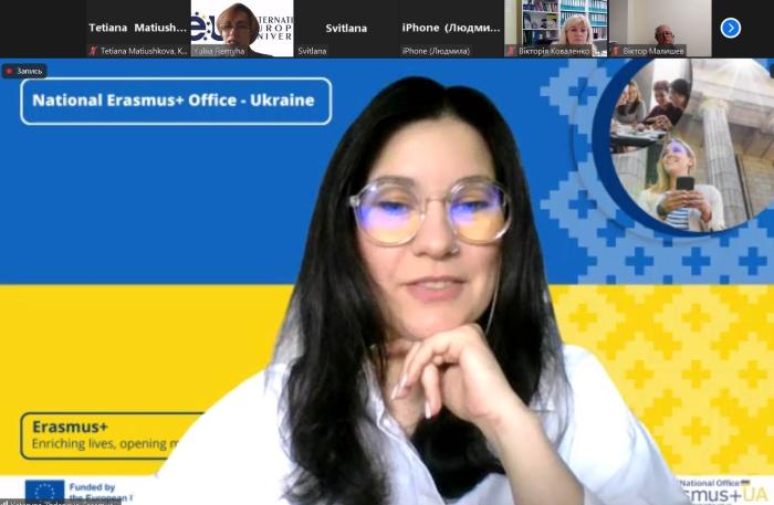 Зустріч із проєктною менеджеркою Національного Еразмус+ офісу в Україні