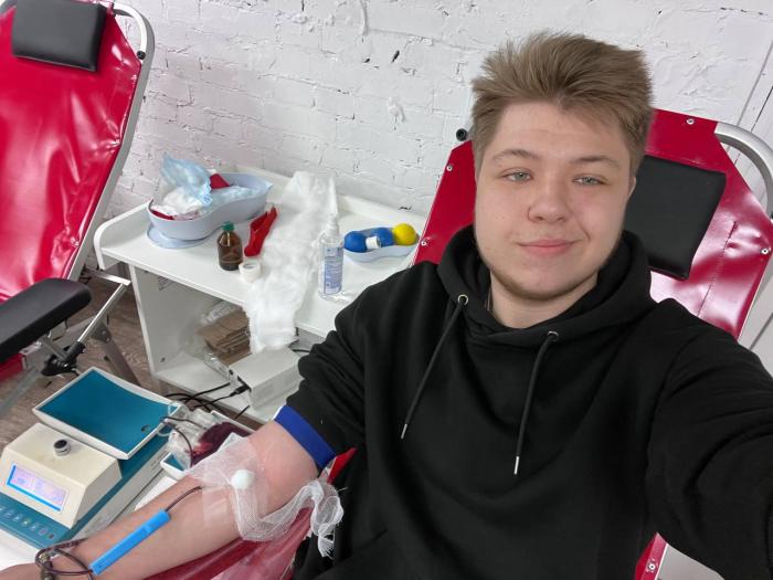 Студенти університету задонатили кров для ЗСУ