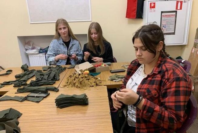 Маскувальні сітки для потреб військових