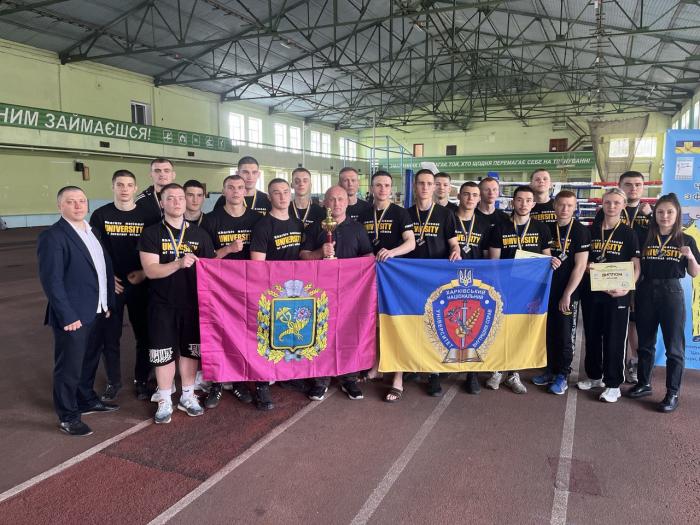 Збірна команда Харківської області – чемпіон України з французького боксу САВАТ