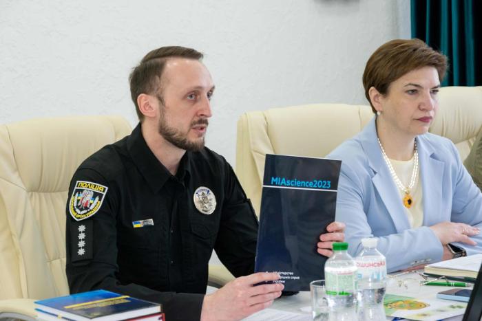 Державний секретар МВС України Інна Ящук вручила нагороди працівникам, курсантам і студентам