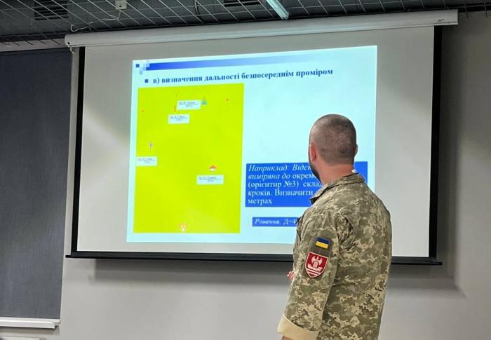 Курсанти пройшли тренінг із розвідувальної підготовки