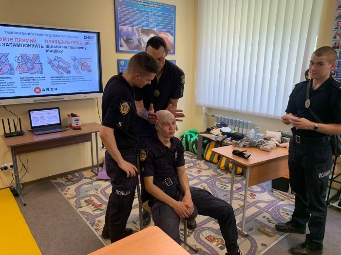 Бінарне заняття з домедичної підготовки