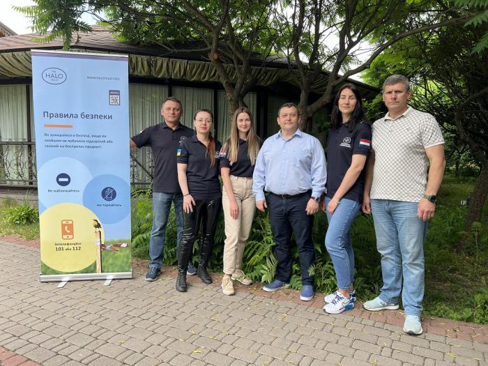 Навчання щодо ризиків вибухонебезпечних предметів