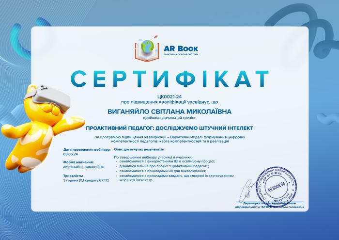 Вдосконалення професійних навичок