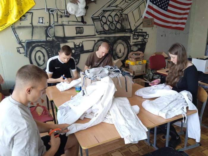 Маскувальні сітки для наших захисників і захисниць