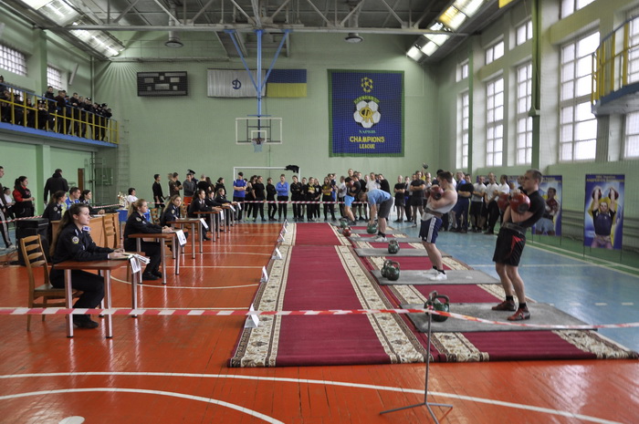 Пройшли загальноуніверситетські змагання із гирьового спорту