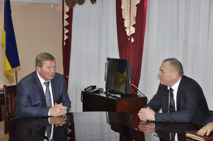 Ректор Національної академії внутрішніх справ Володимир Чернєй відвідав наш університет