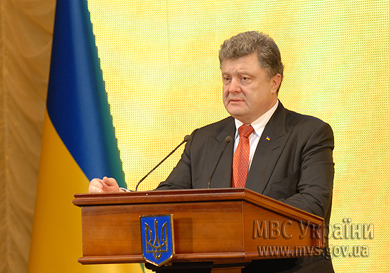 Петро Порошенко: «Українська міліція насправді стає народною»        