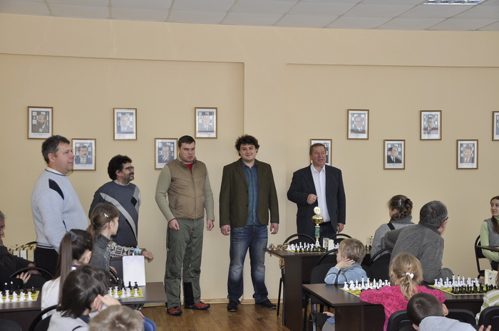 Ректор університету відкрив Чемпіонат області зі швидких шахів